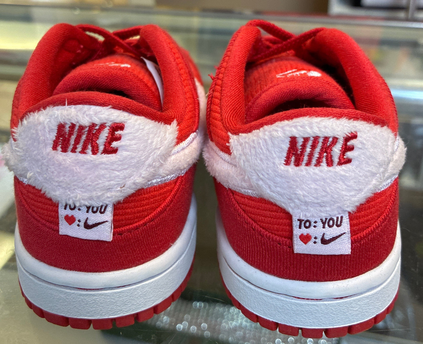 Nike Dunk Low "Valentine's Day 2024" toddler shoes Size 5.5C