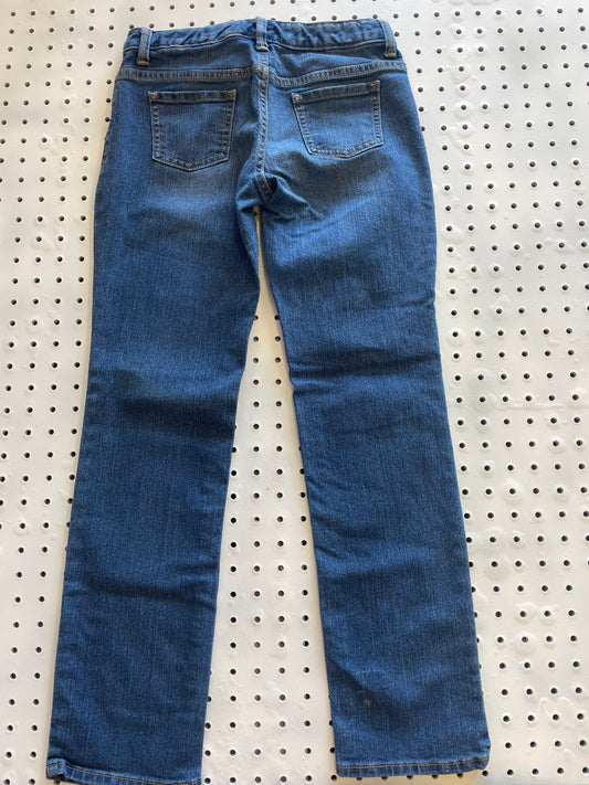 Old Navy Girls Size Medium (6/7) Medium Wash Denim Pull-On Jeans