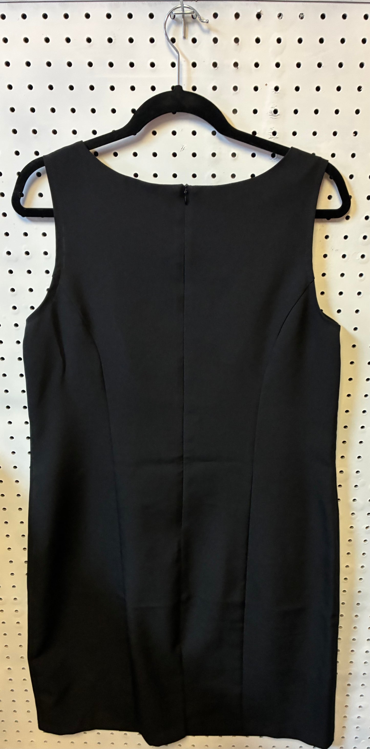 Dress Savvy Newyork Black Sleeveless Women Casual Dress- Size 12