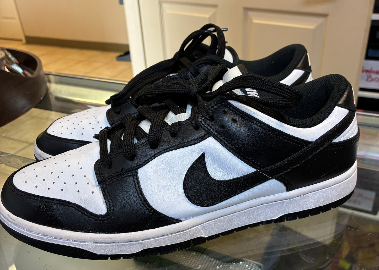 Nike Dunk Low Retro "Panda" sneakers Size 11 Women