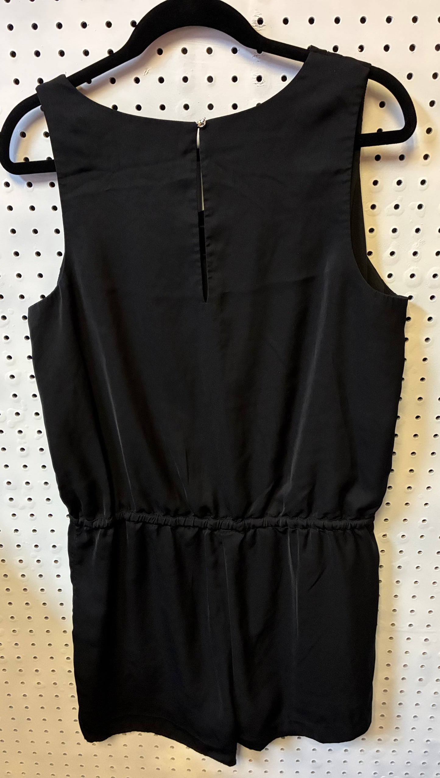 THE LIMITED Black Romper Size Large