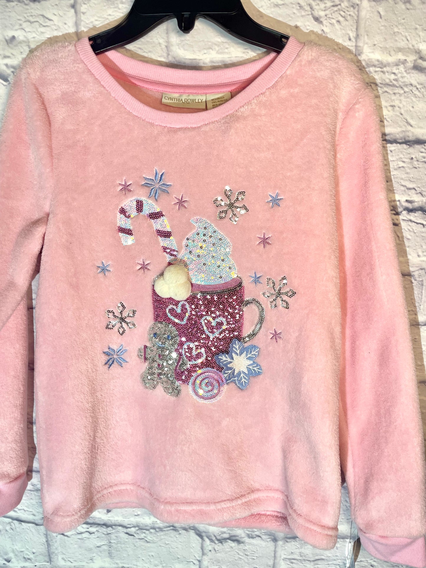 Cynthia Rowley Seasonal Hot Chocolate Sweater Girls Size 10/12~New with Tag
