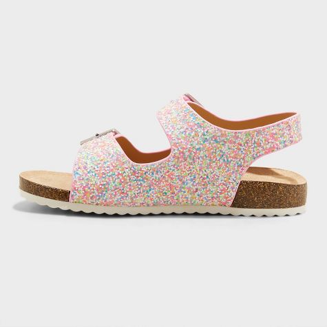 Toddler Reagan Footbed Sandals - Cat & Jack Size 7