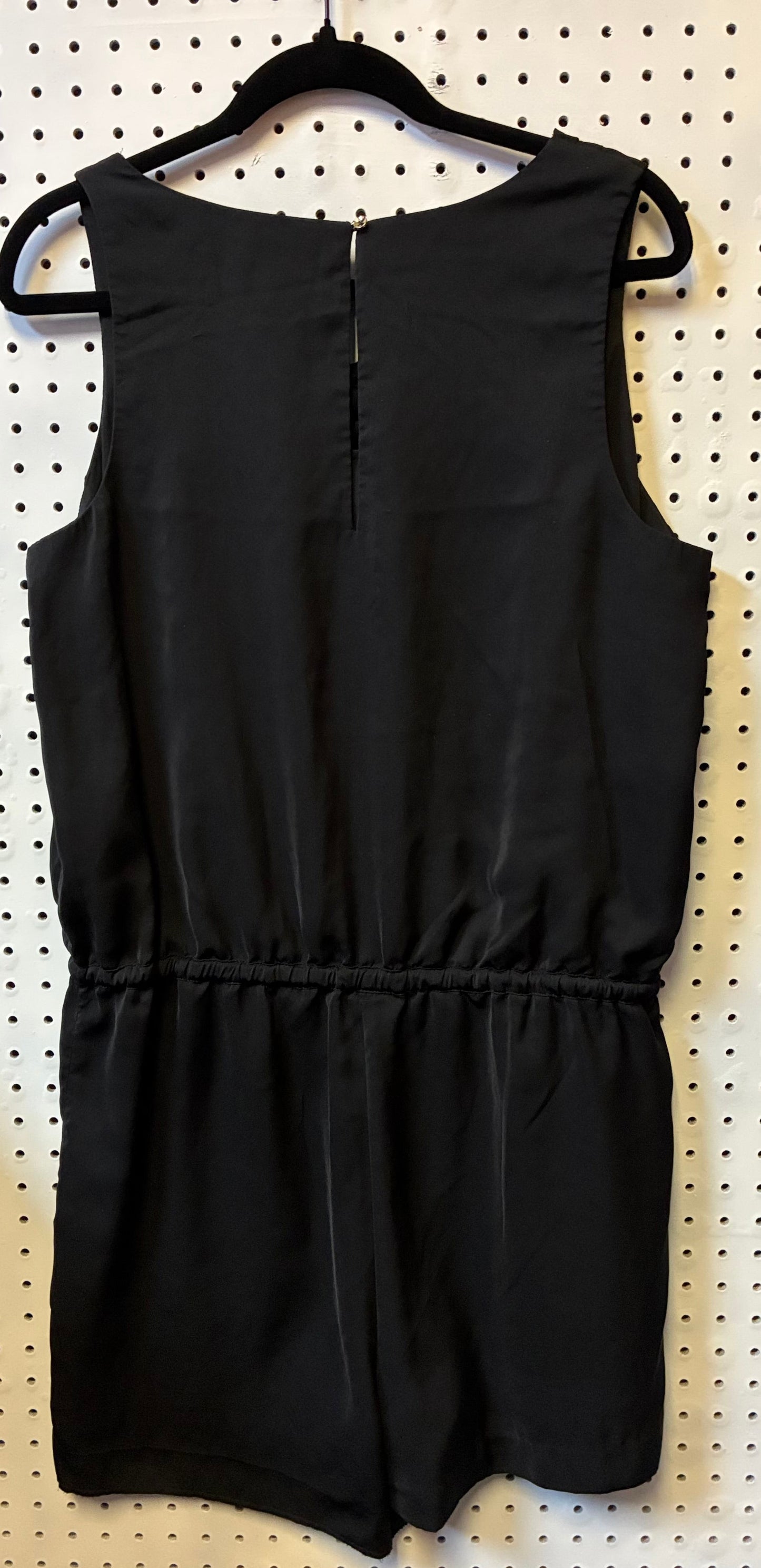 THE LIMITED Black Romper Size Large