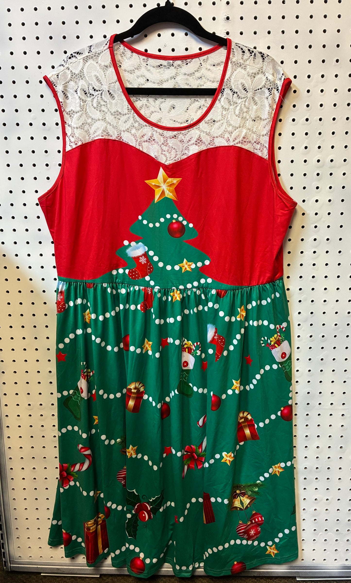 CenturyX Ugly Christmas Party Dresses for Women Size 3XL