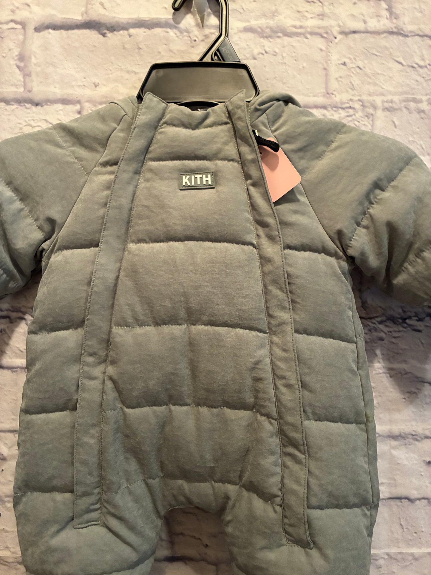 KITH Baby Quitted Coveralls- Size 0-3Mons - NWT