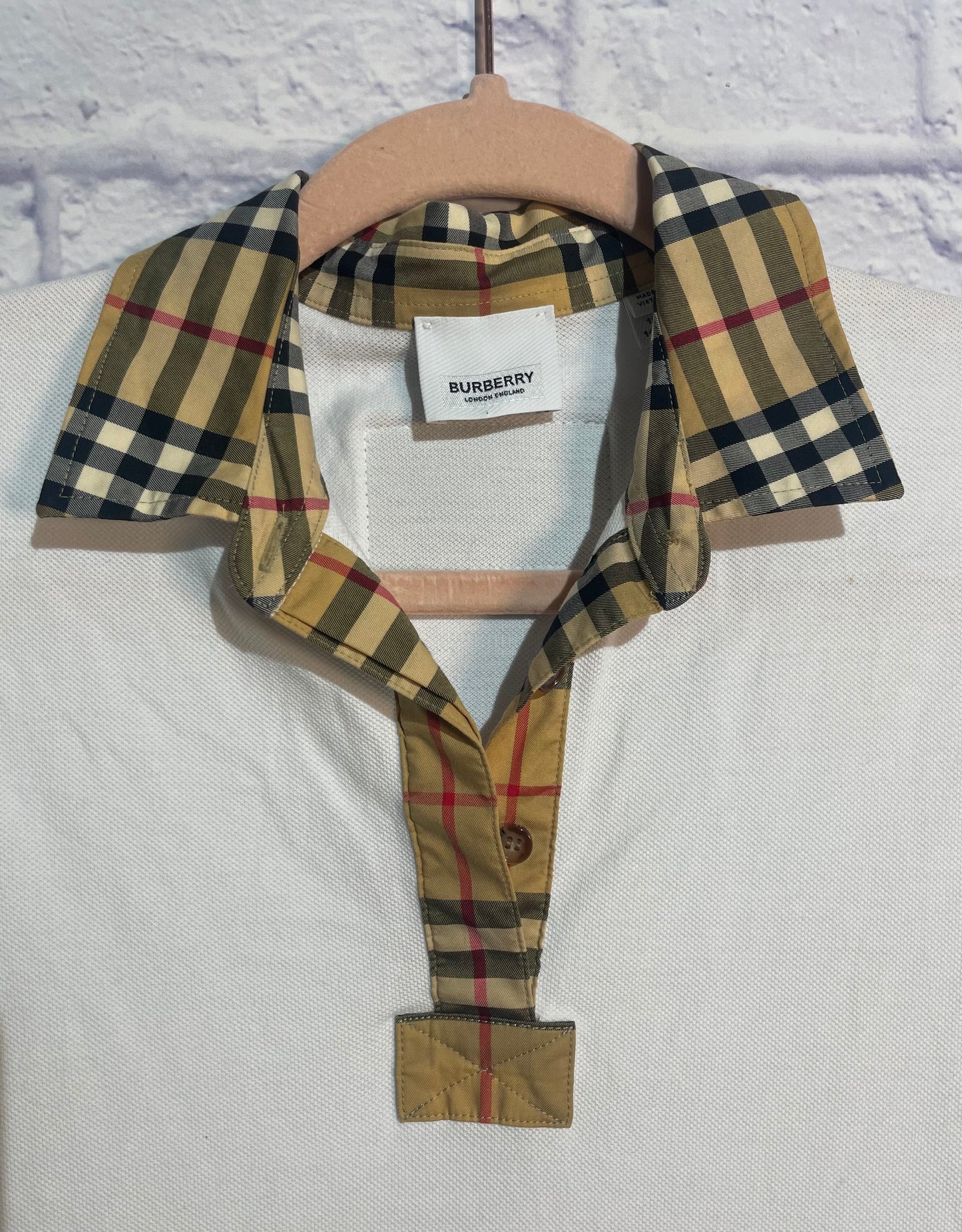 Burberry Kids Vintage Polo Dress Girls~Size 10