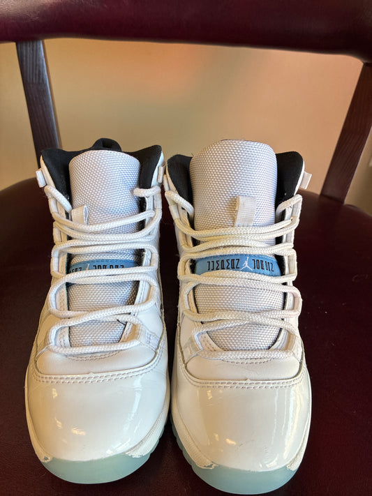 Nike Air Jordan 11 PS Legend Blue 2014 Size 2.5Y US White Ice Blue