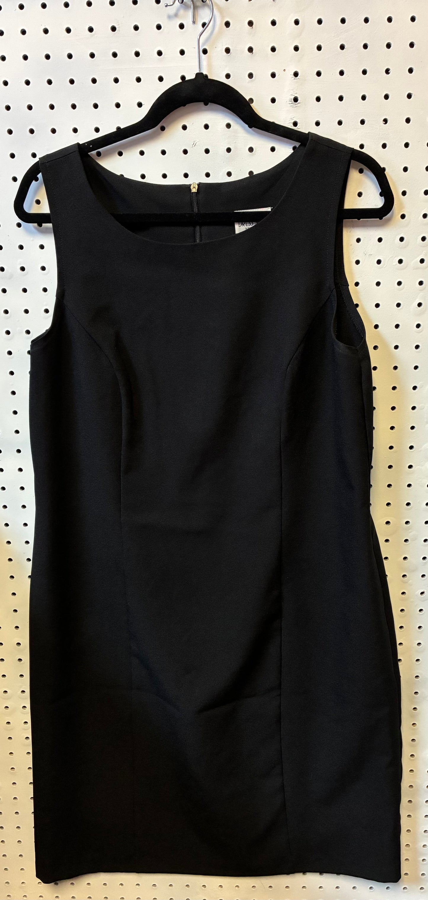 Dress Savvy Newyork Black Sleeveless Women Casual Dress- Size 12
