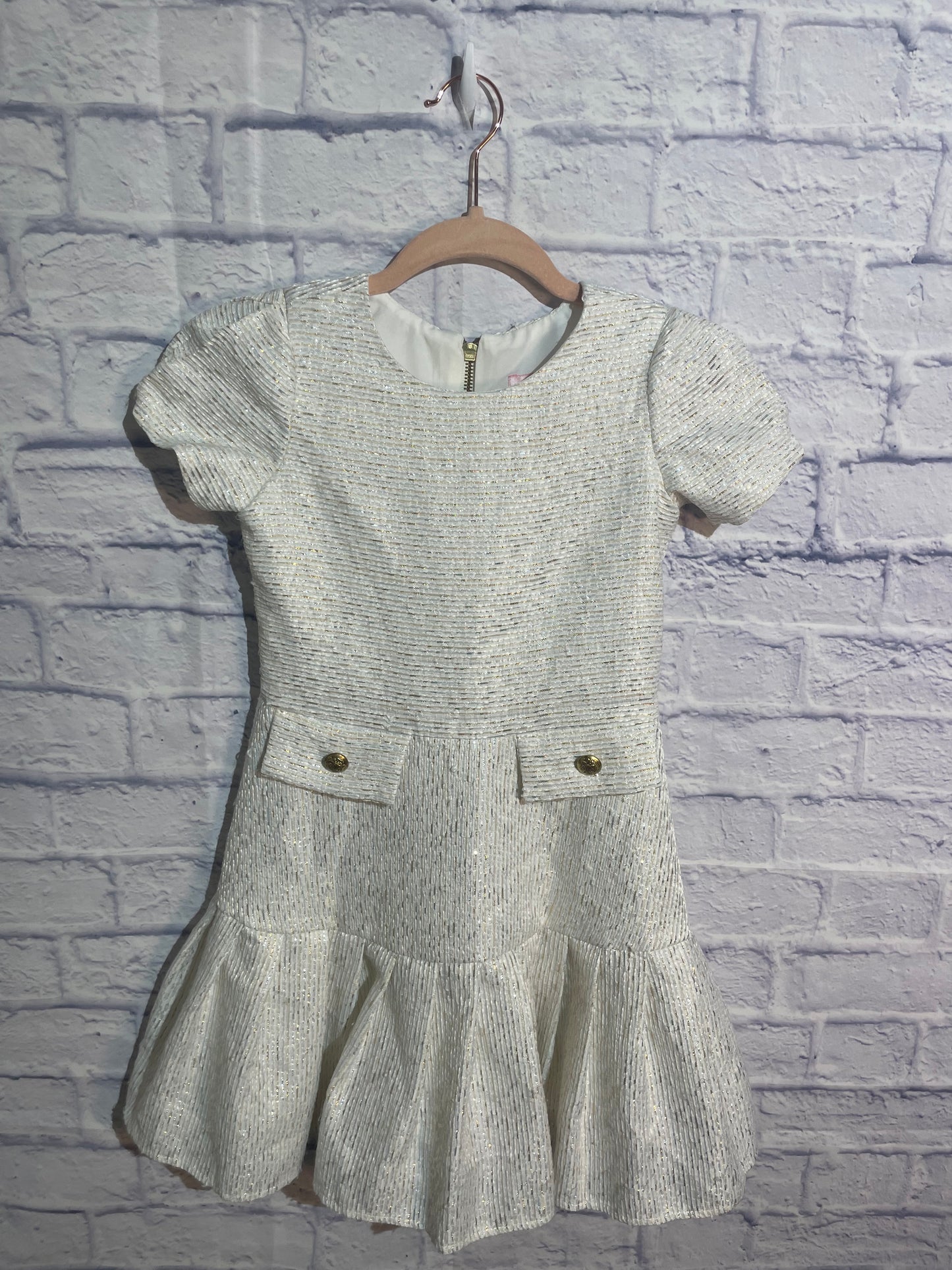 Renee Tweed Dress by Zoe LTD Girls Size 10