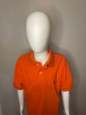 Polo Solid Orange Boys Polo Style Shirt~Size 8~Great Condition