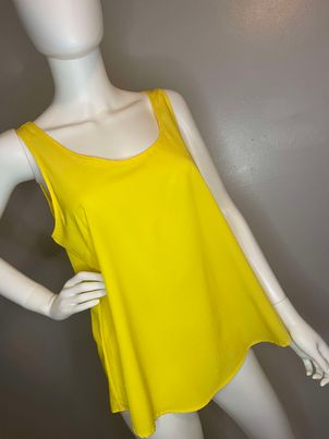 Time and True Yellow Tank Top~ Women’s Medium 8/10