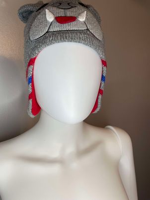 Toddler Boy Dog-Themed Winter Hat