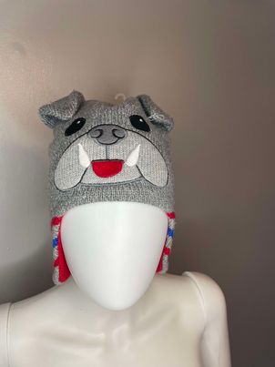 Toddler Boy Dog-Themed Winter Hat