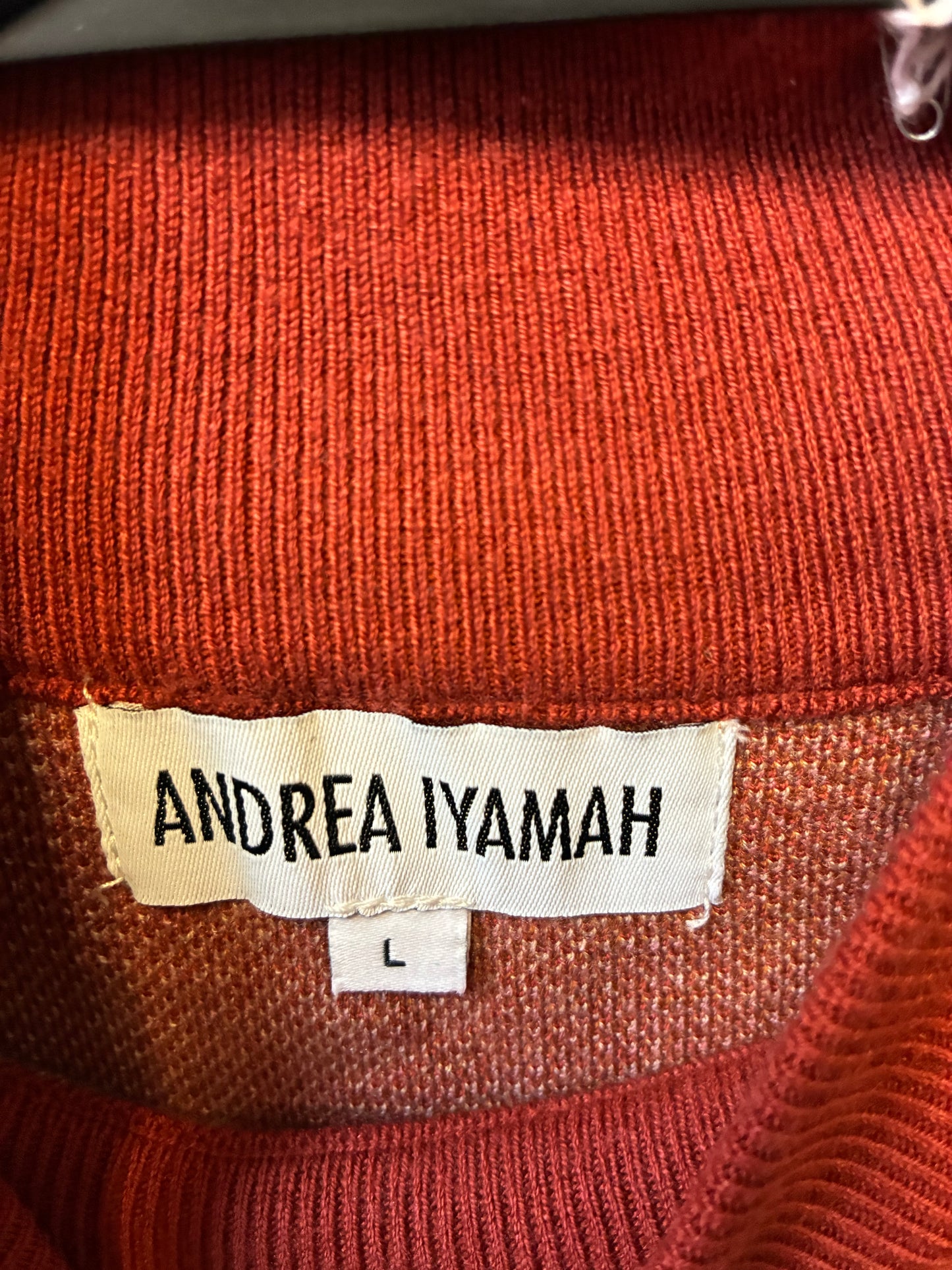 Andrea Iyamah Ally Caro Print Knit Top