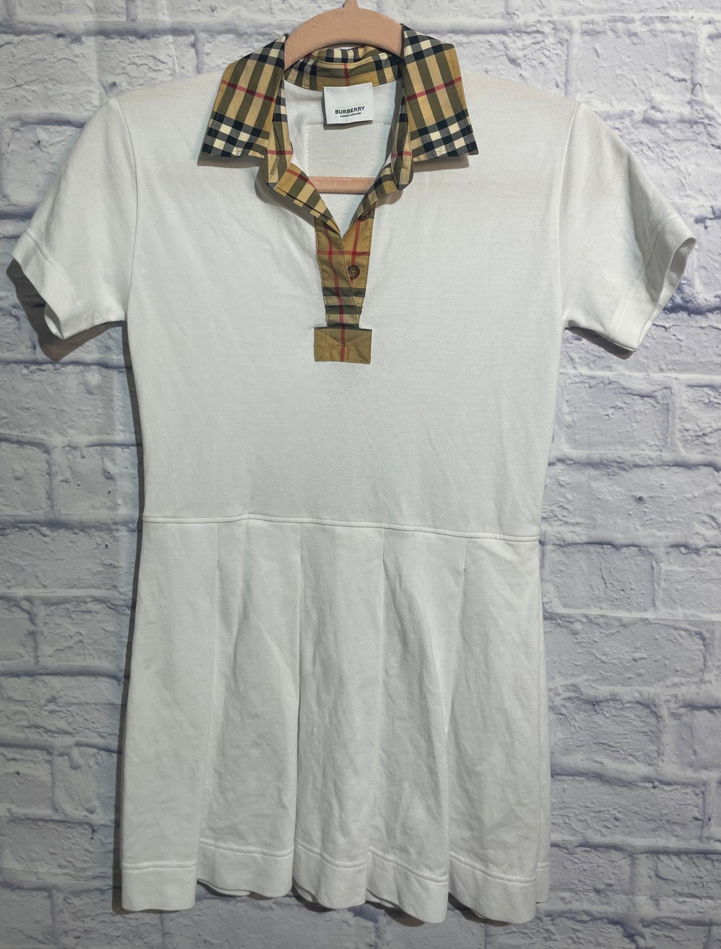 Burberry Kids Vintage Polo Dress Girls~Size 10