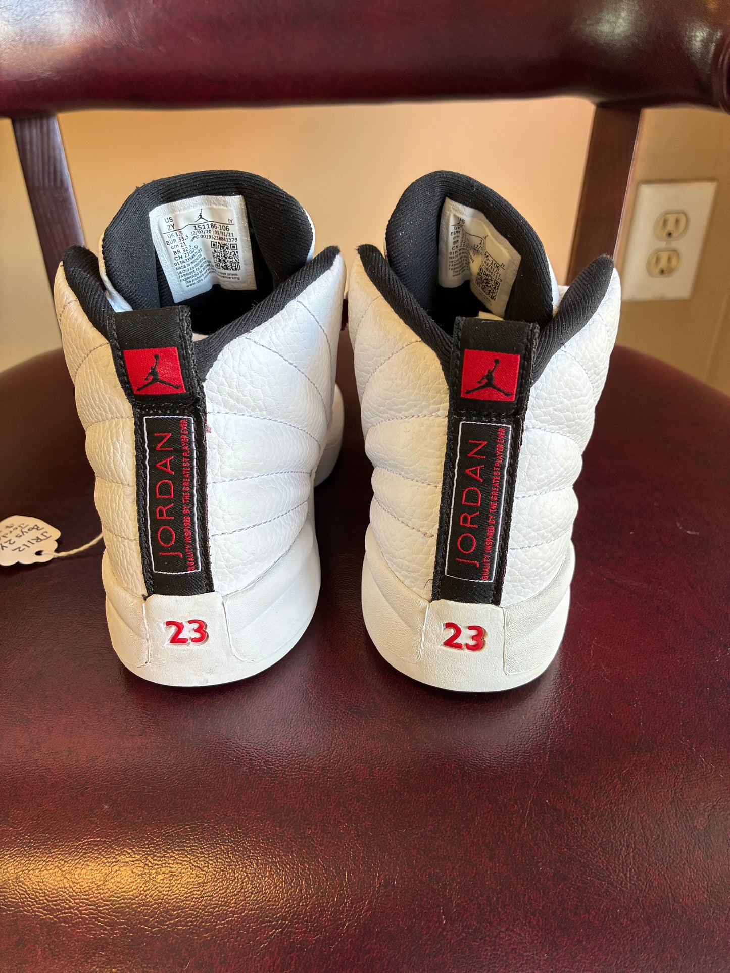 Nike Air Jordan 12 Retro PS ‘Twist’ 2021 Size 2Y Youth