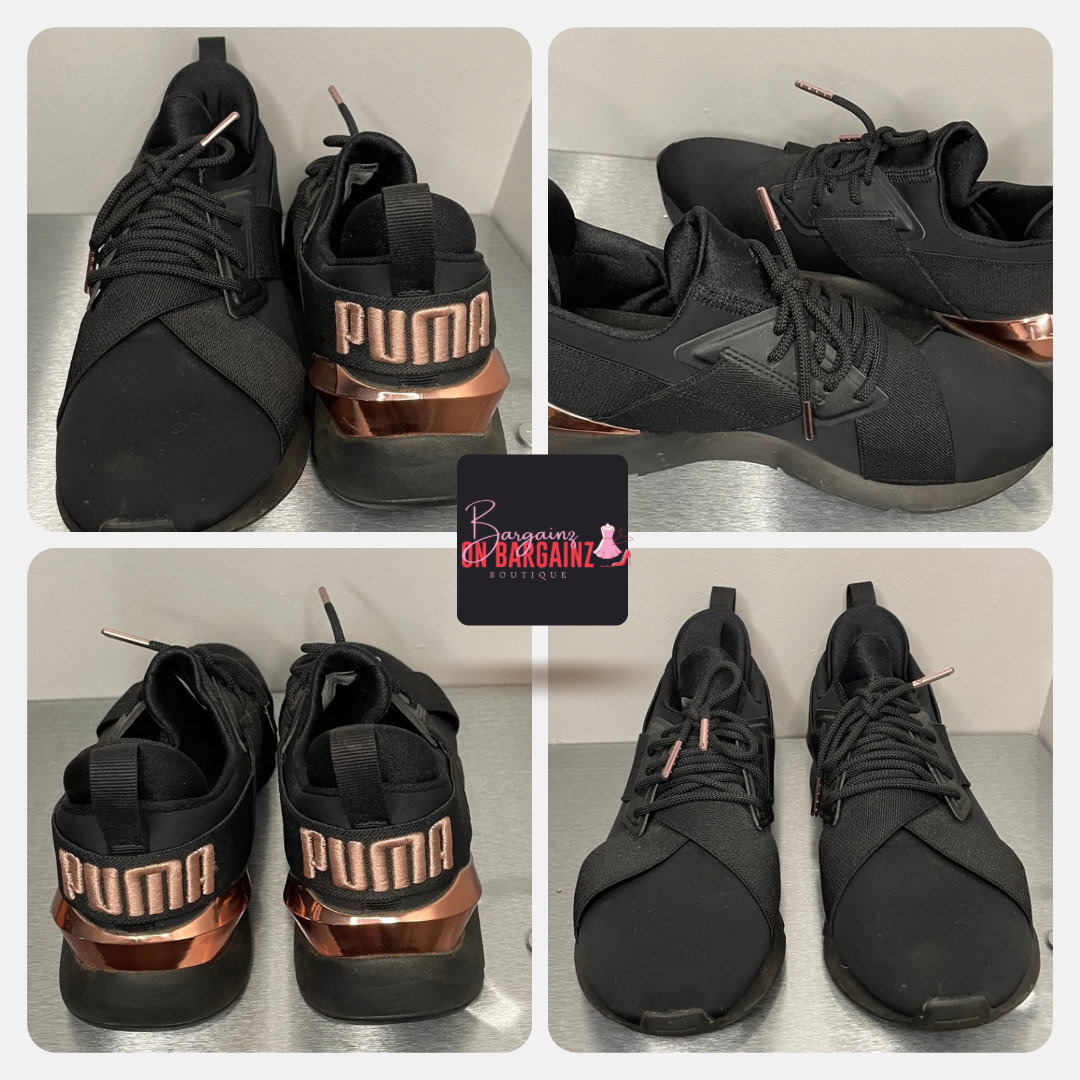Puma Muse Metal Running Shoes Womens Size 8 Condition:Great