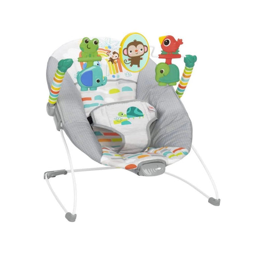 Bright Starts Playful Paradise Vibrating Baby Bouncer (already assembled)