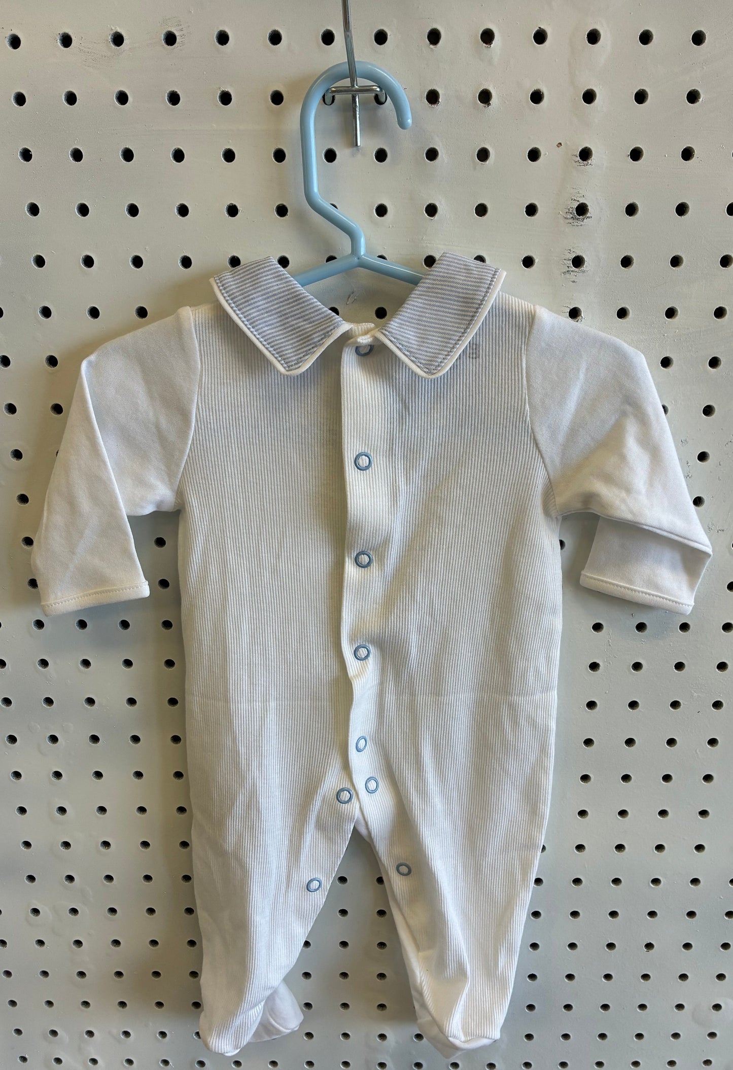 Giggle Baby Boy's formal onesie or sleepsuit, designed to look like a shirt and tie