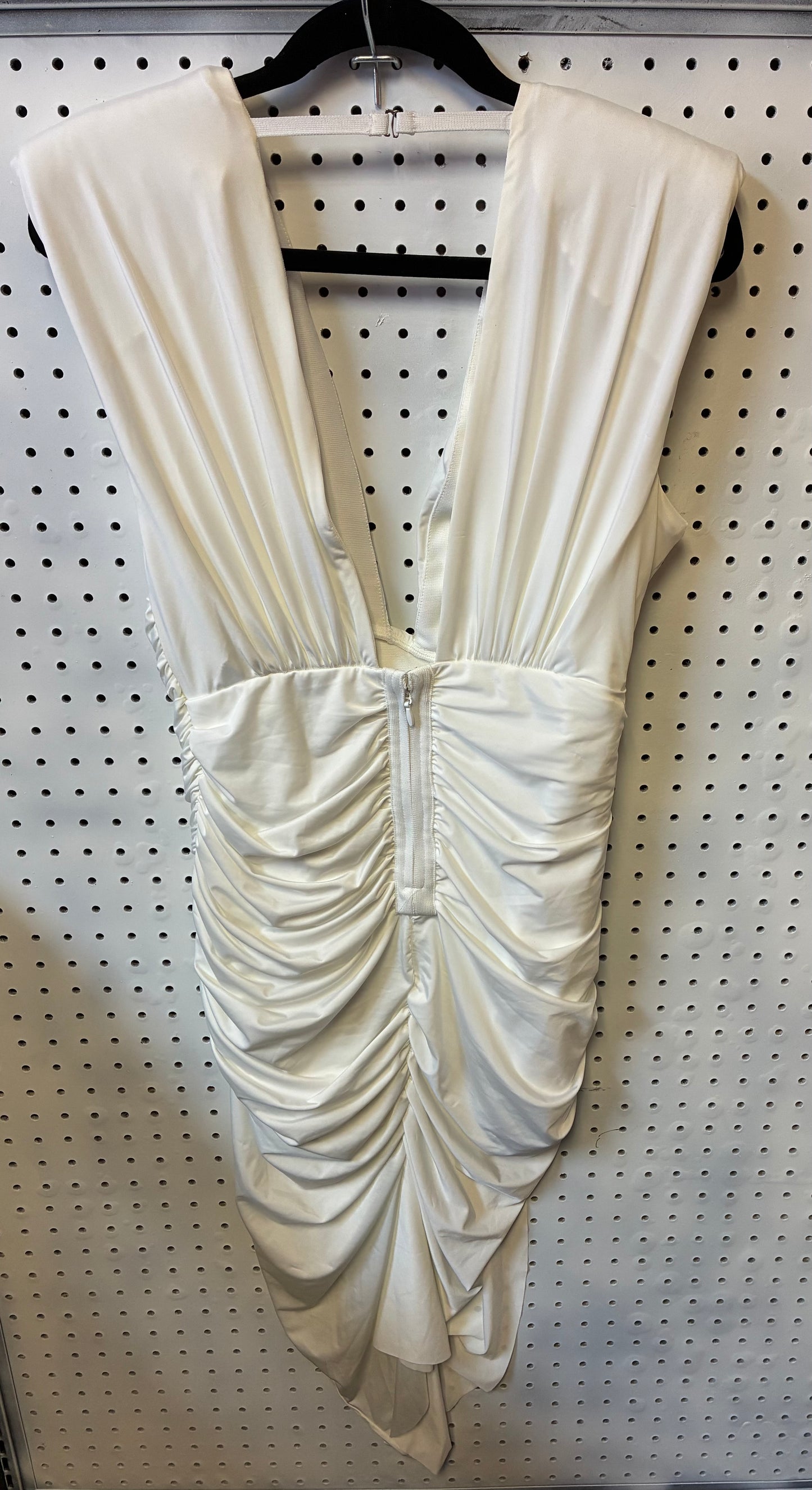 Fashion Nova Fallon Ruched Midi Dress Size Medium-New with Tag