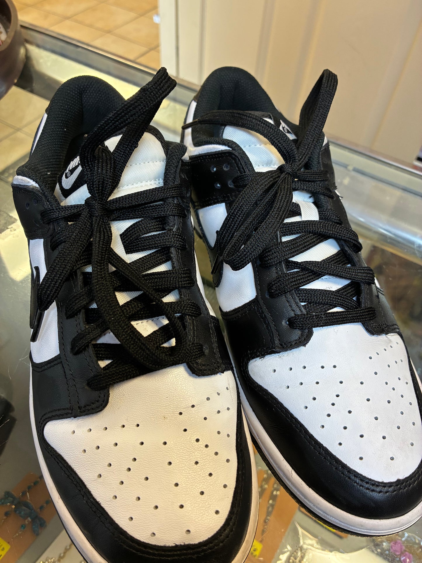 Nike Dunk Low Retro "Panda" sneakers Size 11 Women