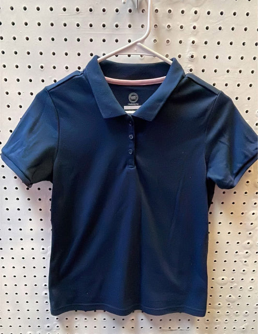 Navy Blue Uniform Shirts Girl Size 14/16