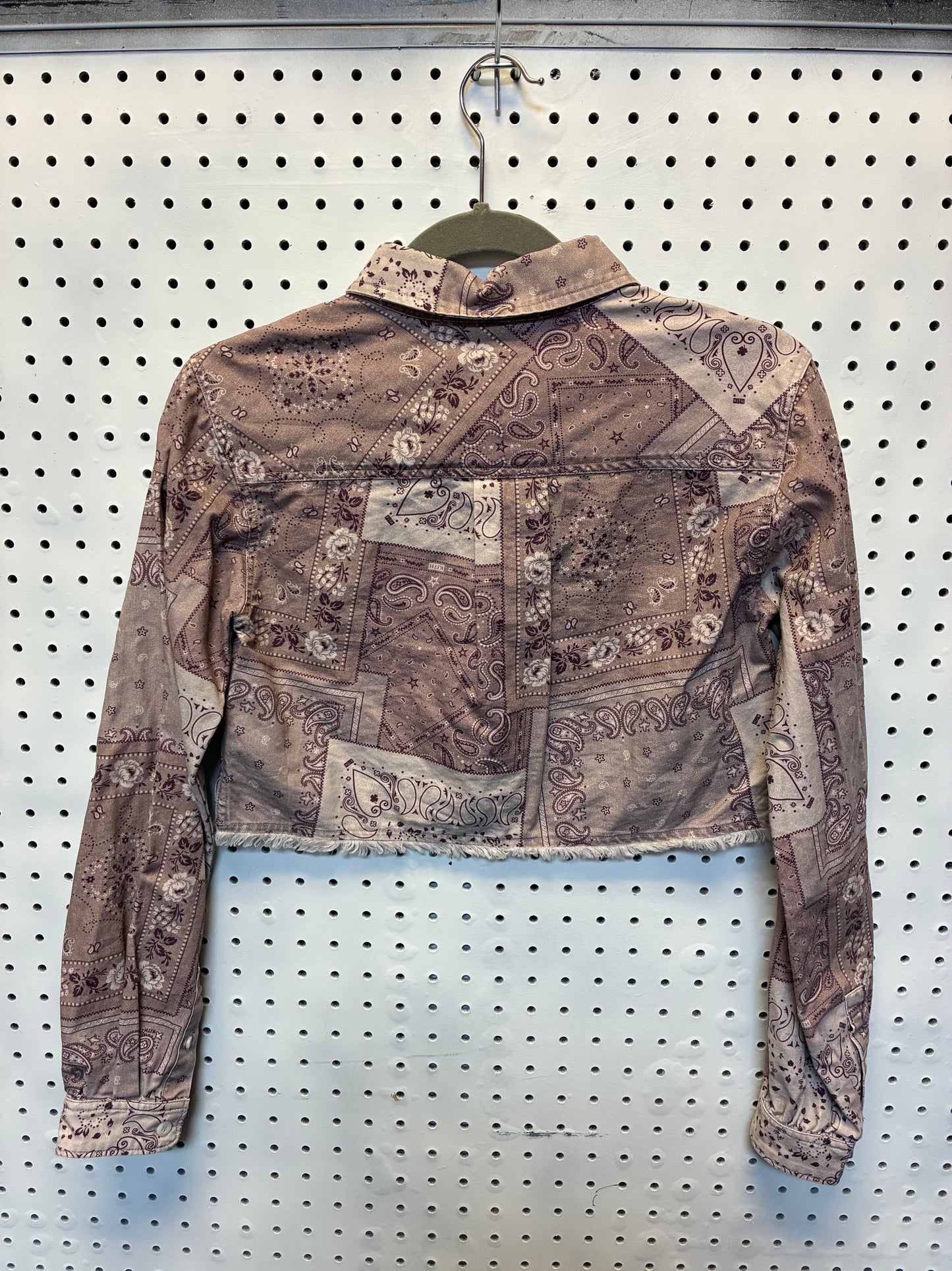 Kith Kids Cropped Berkley Shirt Size Large - NWT