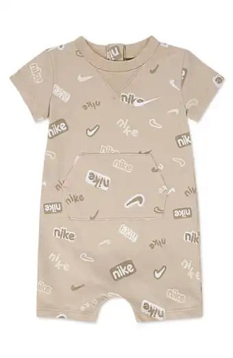 Nike Logo Graphic Romper
Size 6 mons