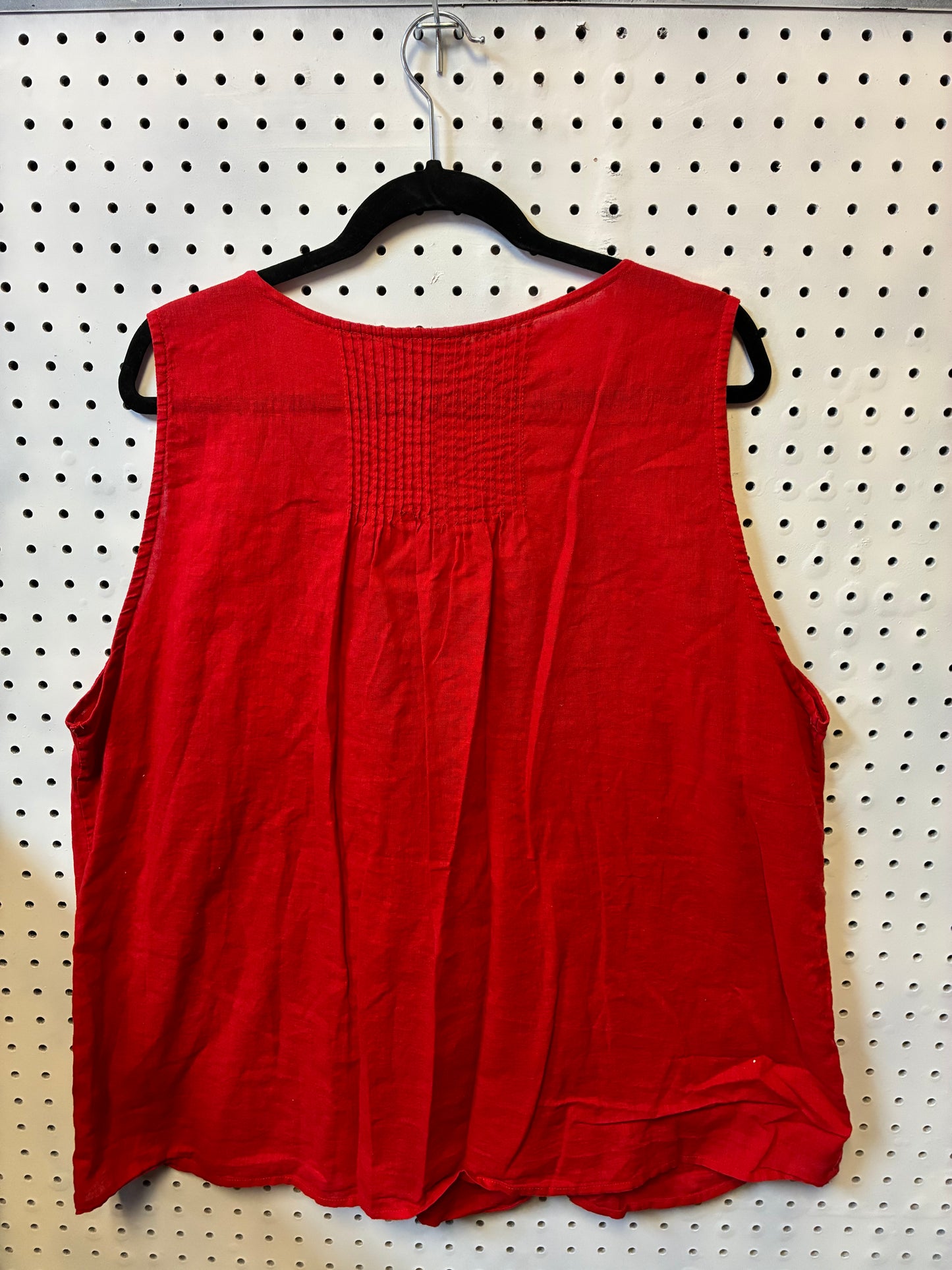 Avenue Plus Red Top/Blouse Size 22/24