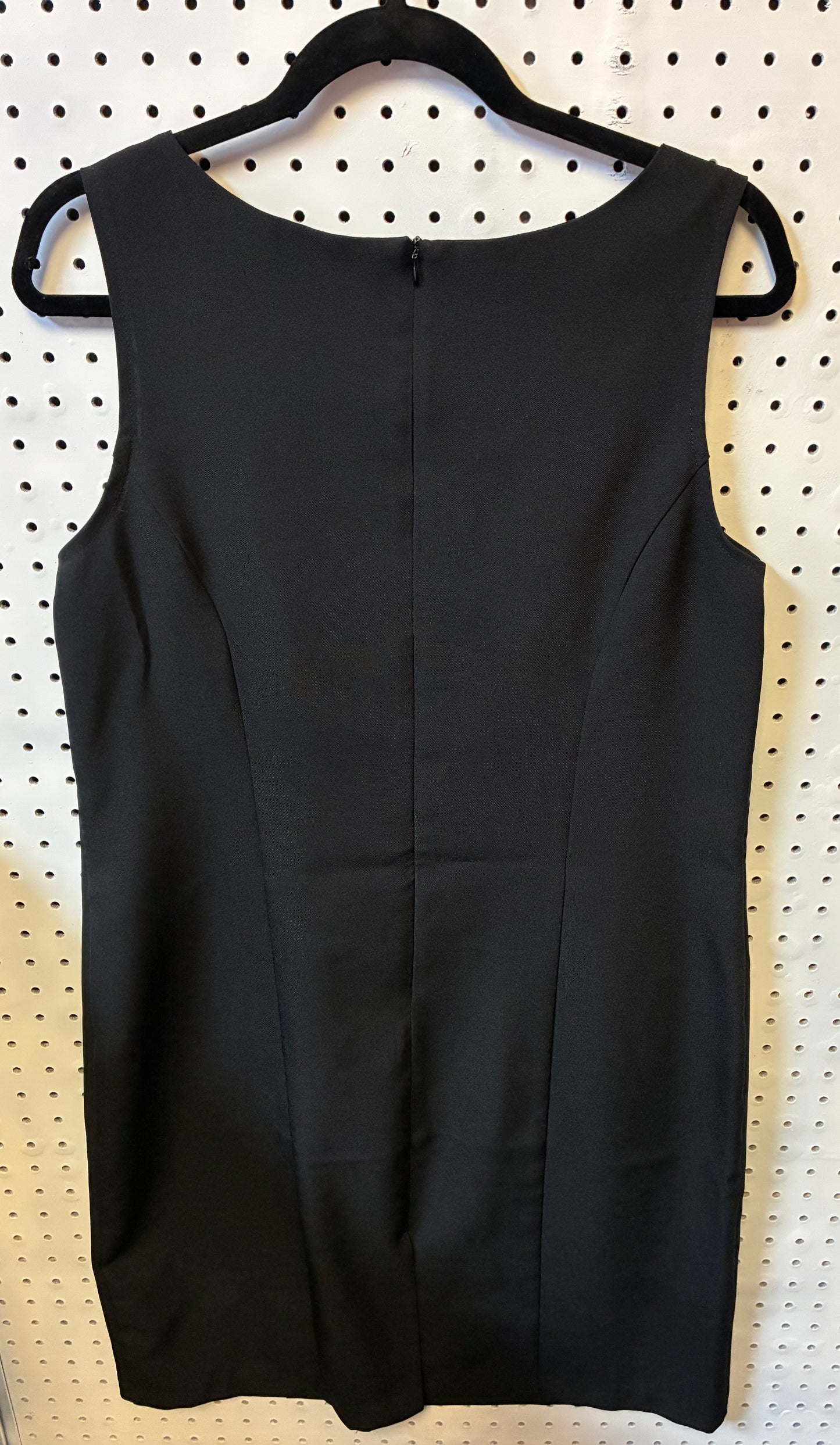Dress Savvy Newyork Black Sleeveless Women Casual Dress- Size 12