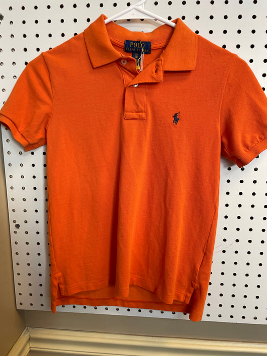 Ralph Lauren Polo Orange Pony Casual Preppy-Boys