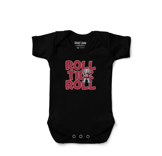Newborn & Infant Chad & Jake Black Alabama Crimson Tide Hyperlocal Bodysuit - Size 3-6mons